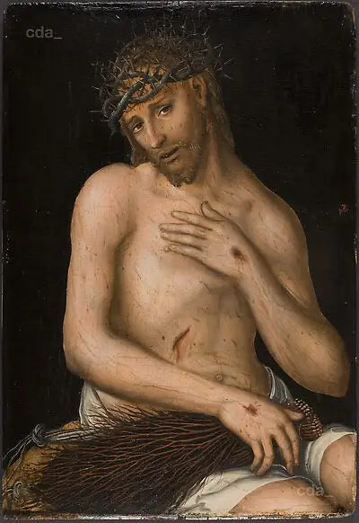 Der Christus, der Mann des Leidens - Lucas Cranach der Ältere