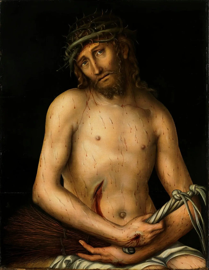 Der Christus, der Mann der Schmerzen - Lucas Cranach der Ältere