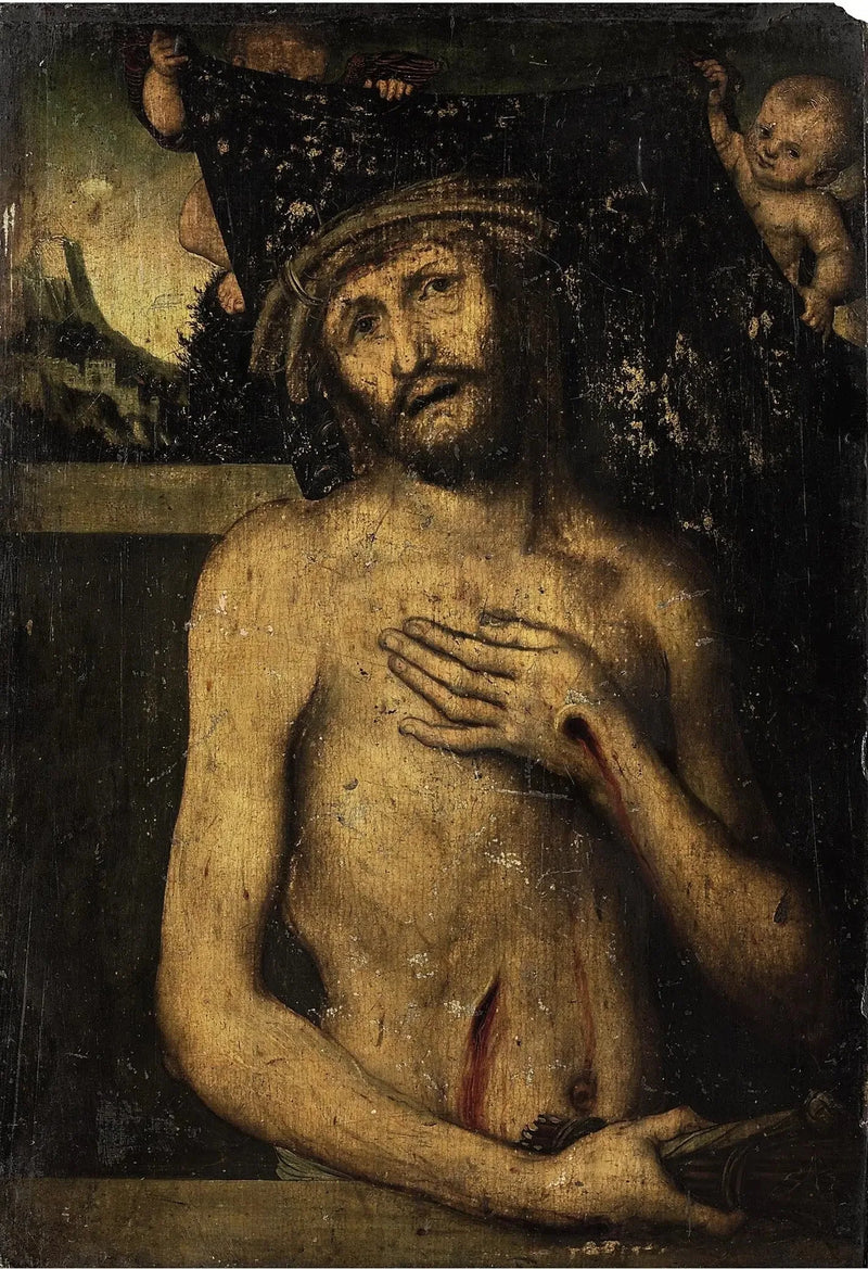 Der Christus, der Mann des Leidens - Lucas Cranach der Ältere