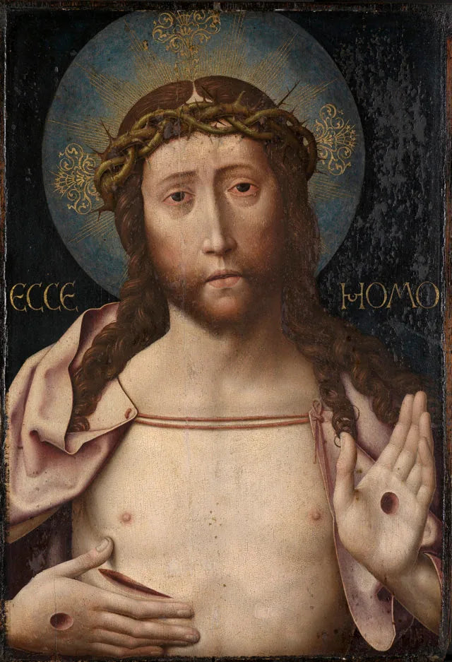 Das Christus, der seine Wunden zeigt (Johannes 20: 25-26) - Dirk Bouts