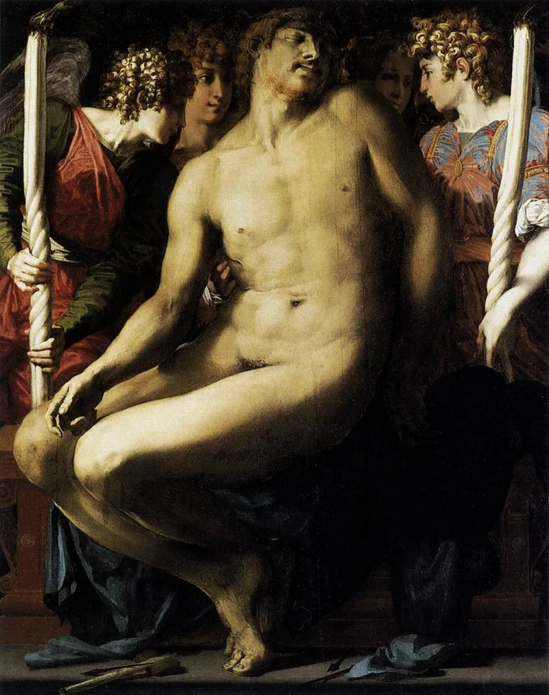 Der Christus unter den Engeln - Rosso Fiorentino