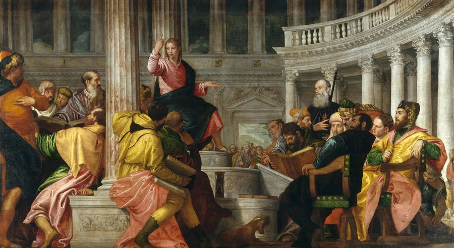 Der Christus unter den Gelehrten - Paul Véronèse