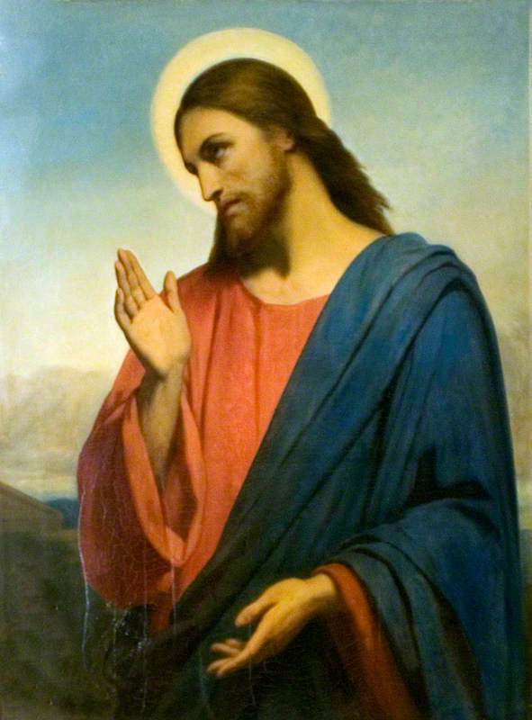Der weinende Christus auf Jerusalem - Ary Scheffer