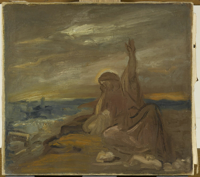 Der weinende Christus auf Jerusalem - Théodore Chassériau