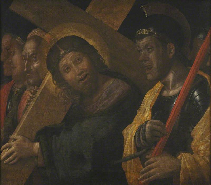 Der Christus, der das Kreuz trägt - Andrea Mantegna