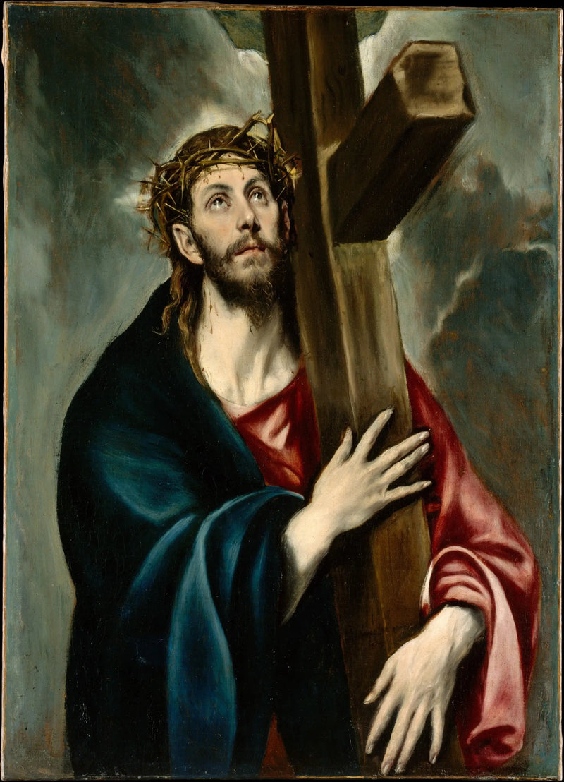 Der Christus mit dem Kreuz - El Greco