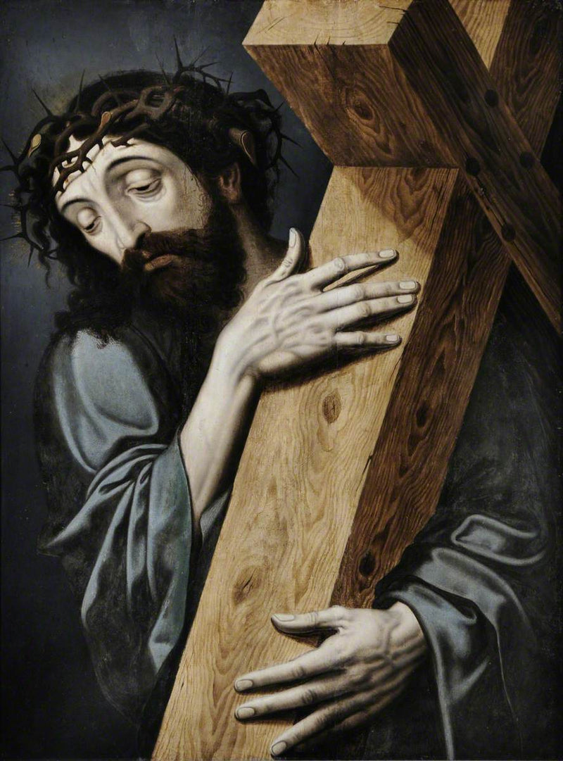 Der Christus, der das Kreuz trägt - Luis de Morales