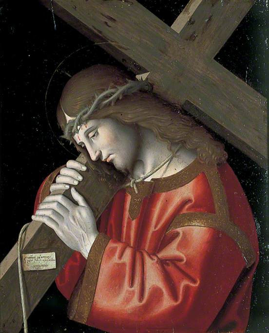 Le Christ portant la croix - Marco Palmezzano image 1 reproduction réalisée par Alpha Reproduction