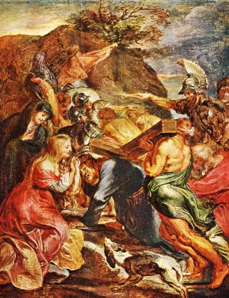 Der Christus trägt das Kreuz - Peter Paul Rubens