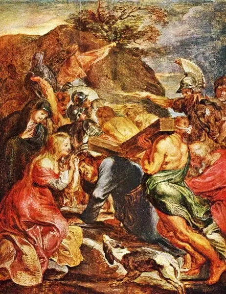 Der Christus trägt das Kreuz - Peter Paul Rubens