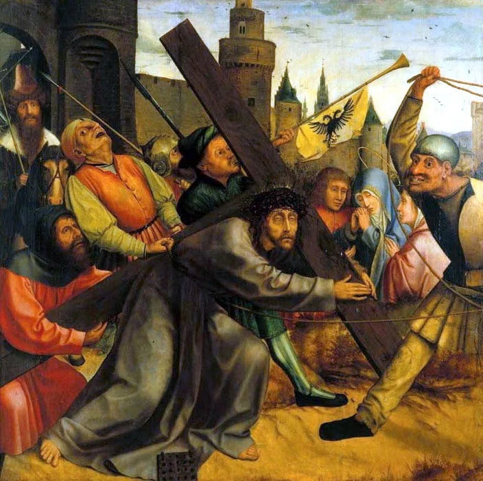 Der Christus, der das Kreuz trägt - Quentin Metsys
