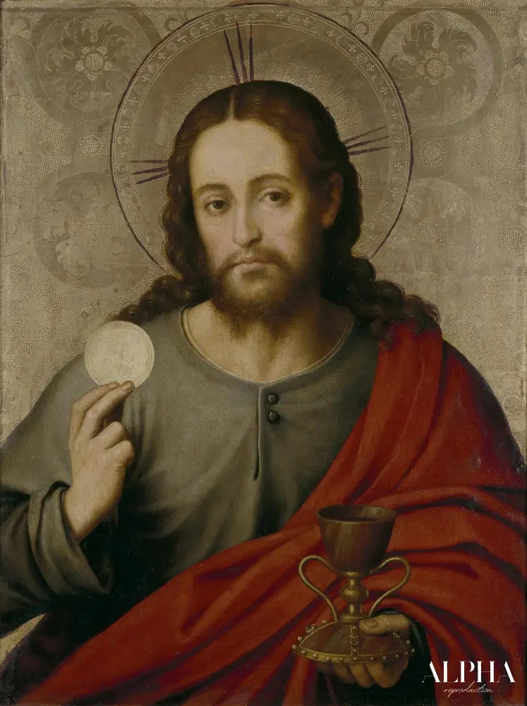 Le Christ Sauveur - Vicente Juan Masip - Reproductions de tableaux et peintures haut de gamme