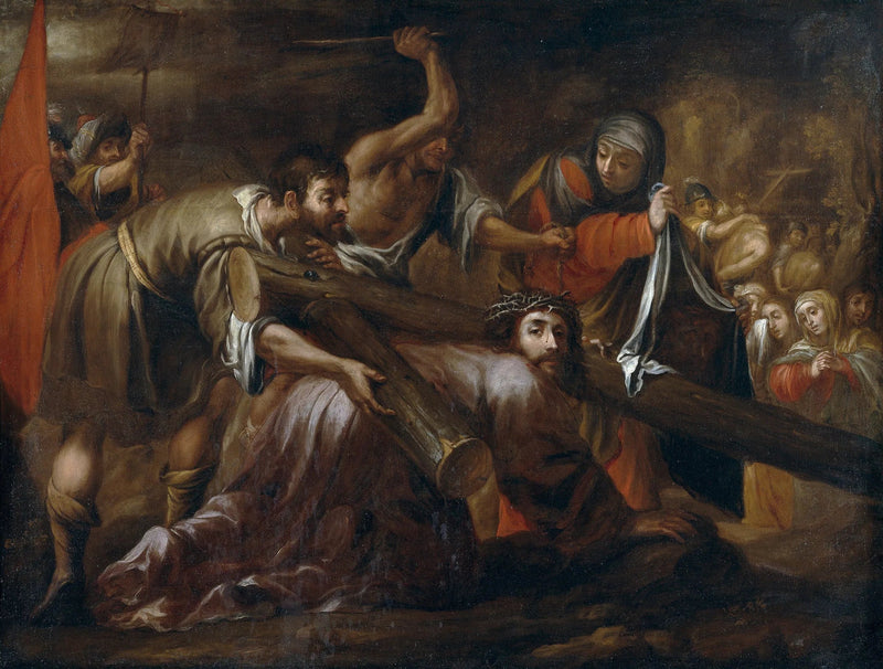 Der Christus auf dem Weg nach Golgatha und die Heilige Veronika - Juan de Valdés Leal