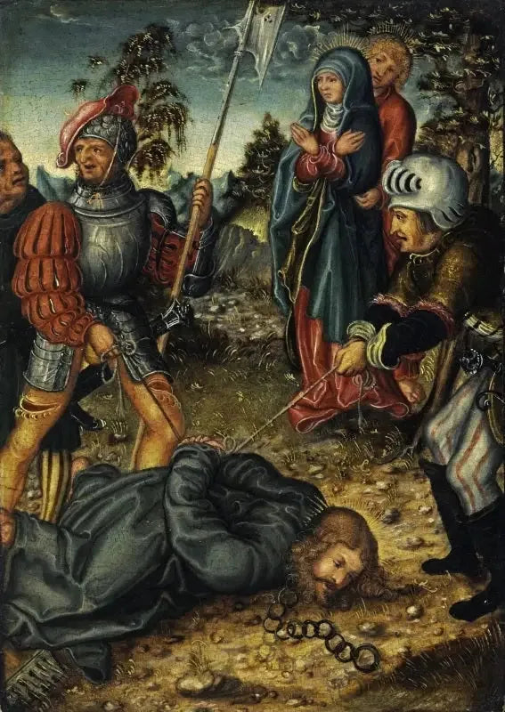 Der Christus auf dem Weg zum Kalvarienberg - Lucas Cranach der Ältere