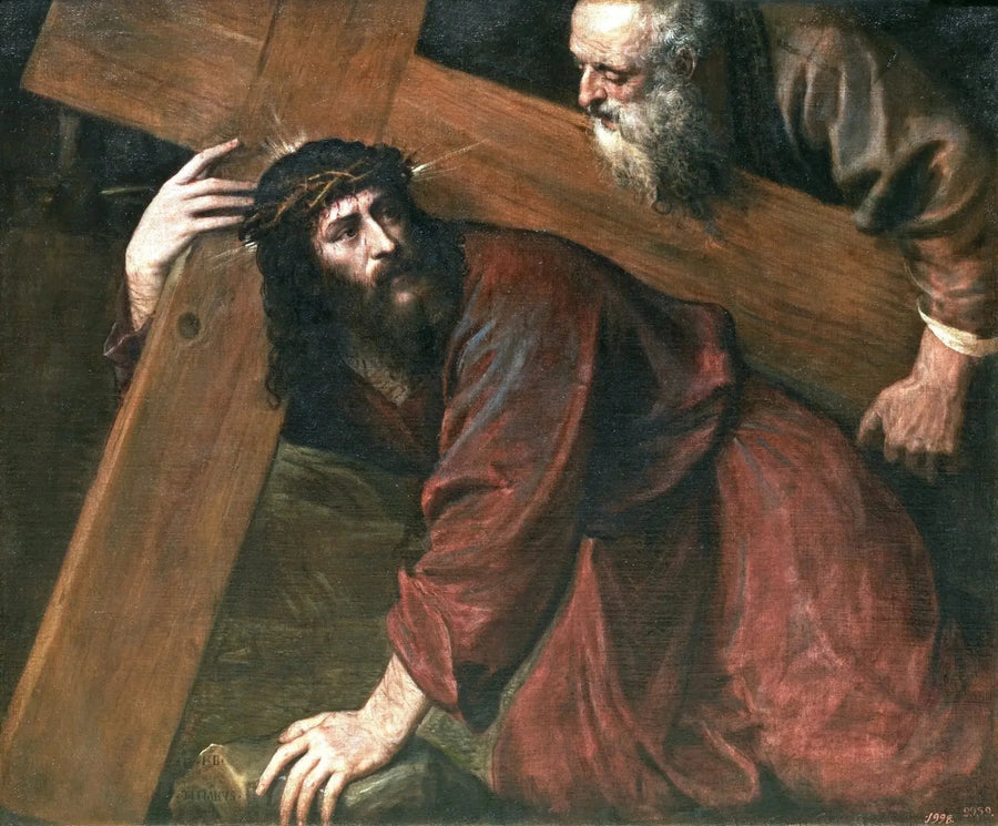 Der Christus auf dem Weg zum Kalvarienberg - Titian
