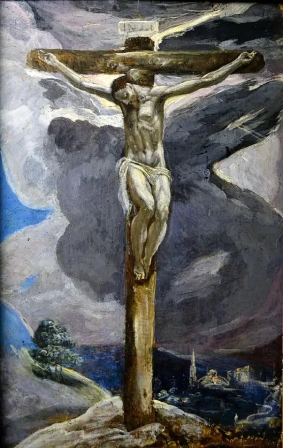 Der Christus am Kreuz - El Greco