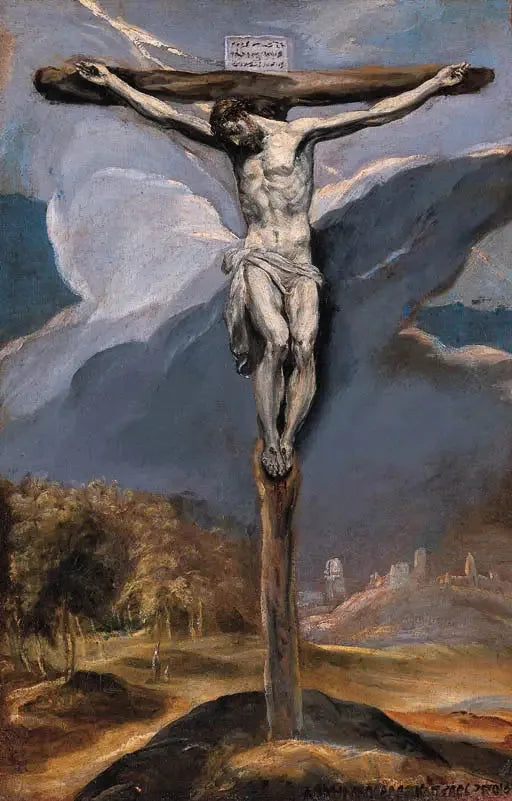 Der Christus auf dem Kreuz - El Greco