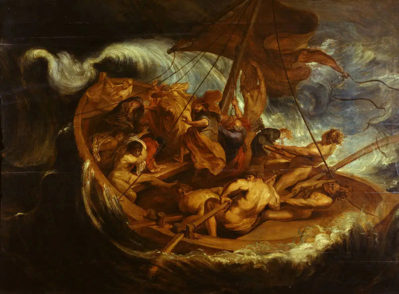 Der Christus auf dem See Genezareth - Peter Paul Rubens