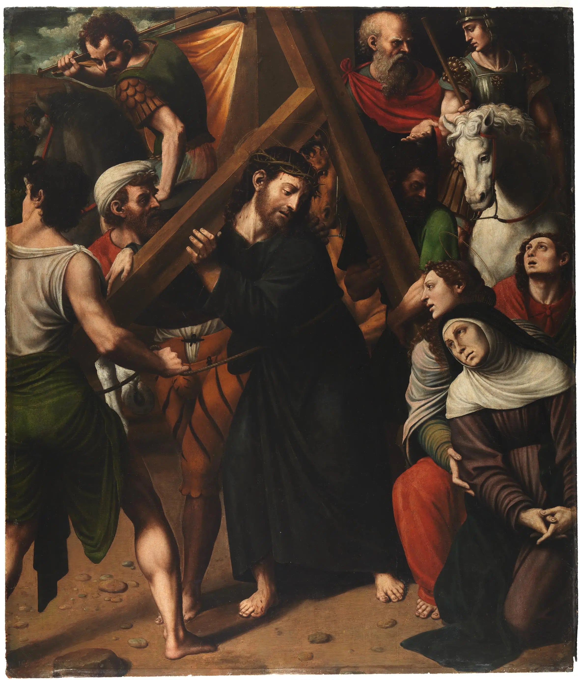 Le Christ sur la route du Calvaire - Vicente Masip image 1 reproduction réalisée par Alpha Reproduction