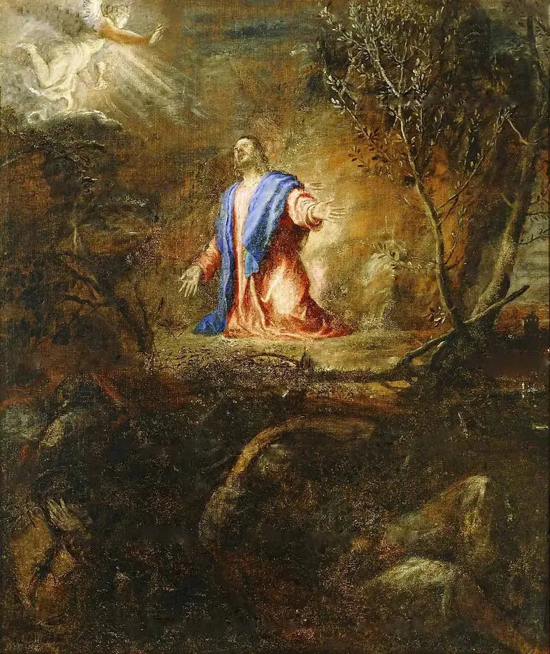 Der Christus auf dem Ölberg - Titian