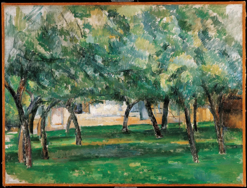 Der normannische Garten (Hattenville) - Paul Cézanne