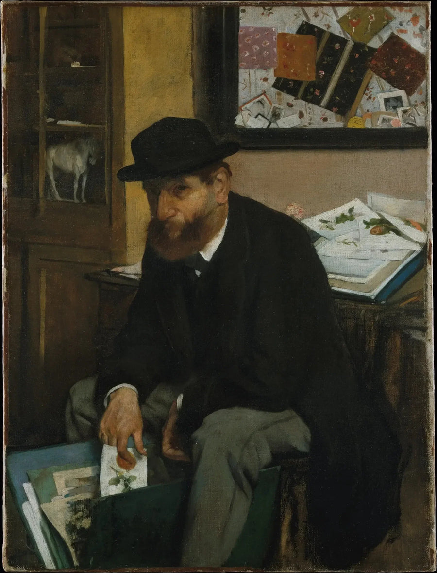 Der Sammler von Druckgrafiken - Edgar Degas