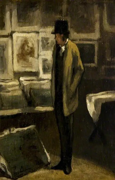 Der Kupferstichsammler - Honoré Daumier