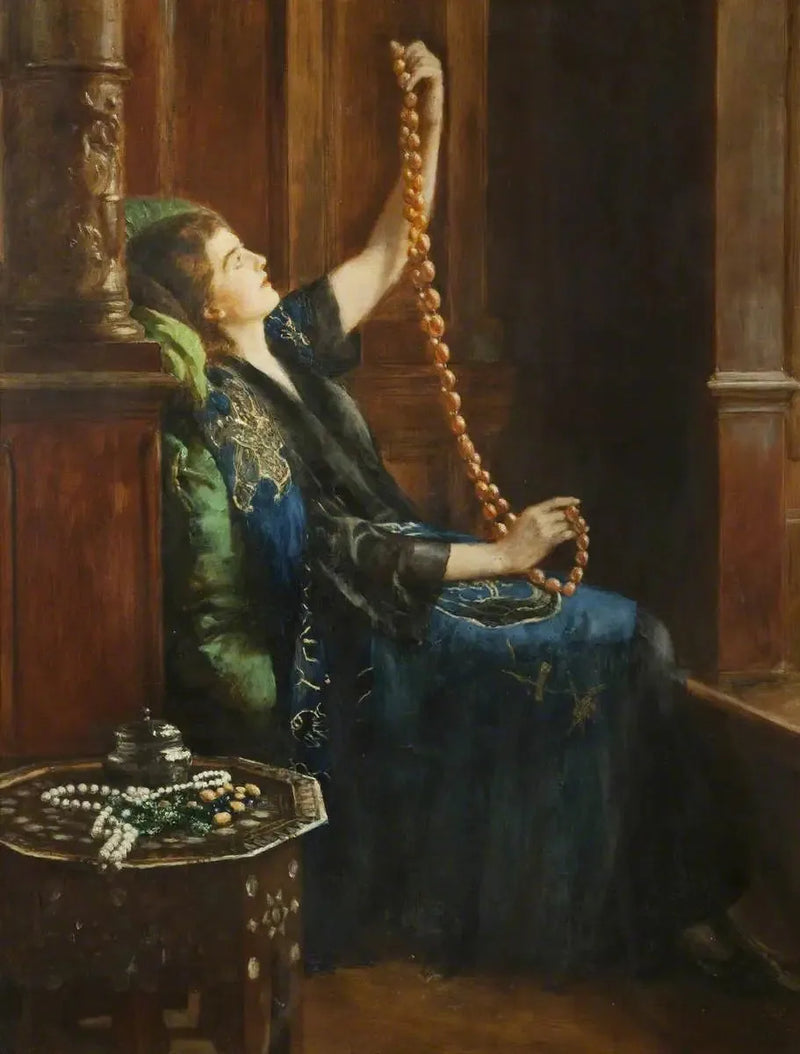 Die Bernsteinkette von John Collier