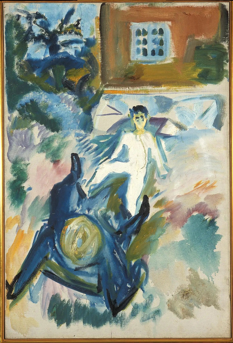 Der Kampf - Edvard Munch