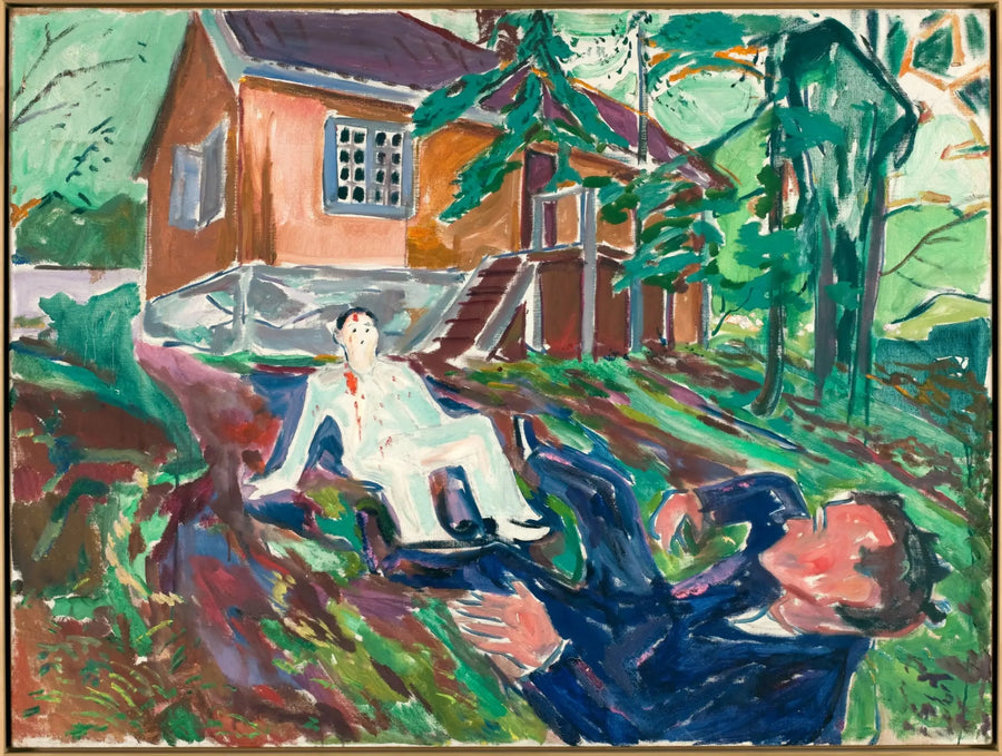 Der Kampf - Edvard Munch
