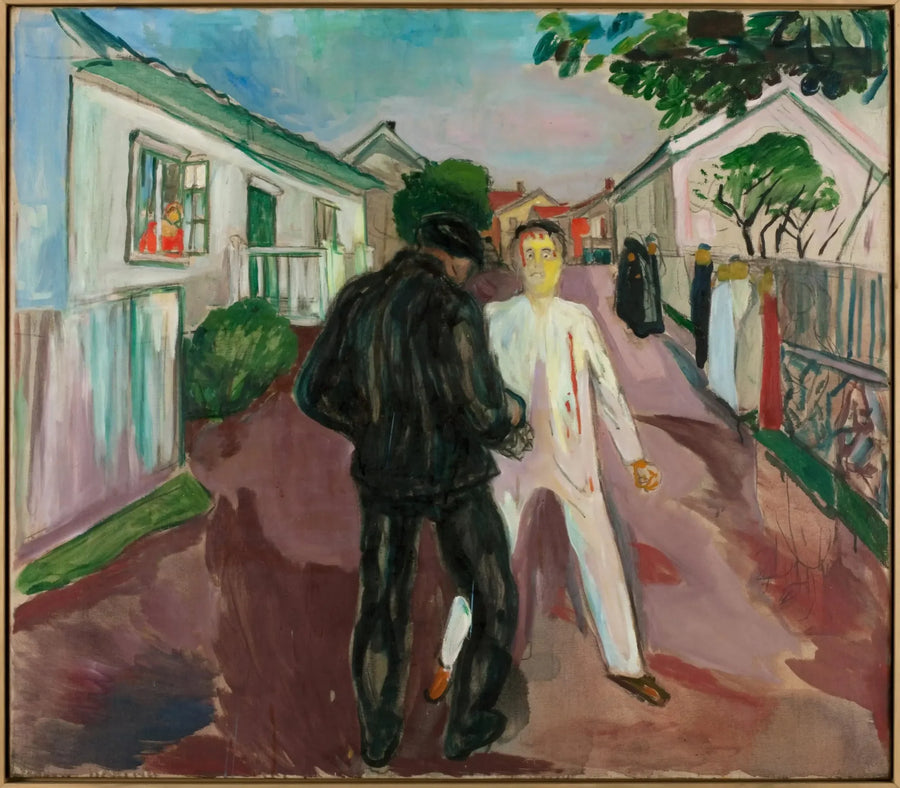 Der Kampf - Edvard Munch