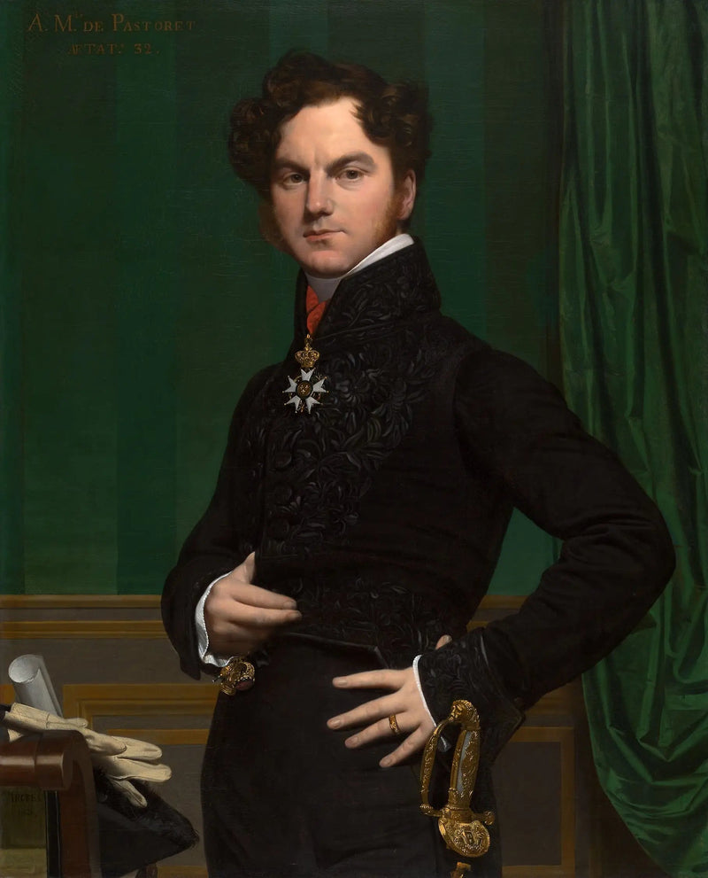 Der Graf Amédée-David de Pastoret - Jean-Auguste-Dominique Ingres