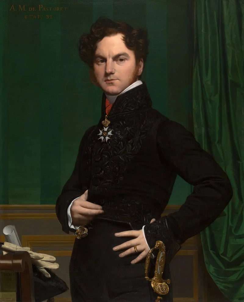 Der Graf Amédée-David de Pastoret - Jean-Auguste-Dominique Ingres