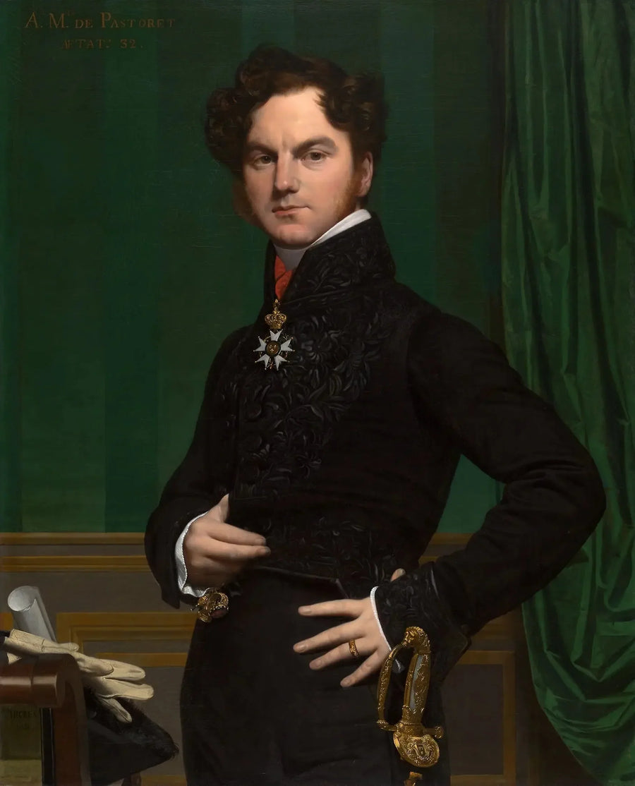 Der Graf Amédée-David de Pastoret - Jean-Auguste-Dominique Ingres