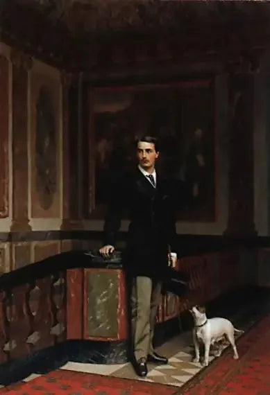 Der Graf von La Rochefoucauld und Herzog von Doudeauville - Jean-Léon Gérôme