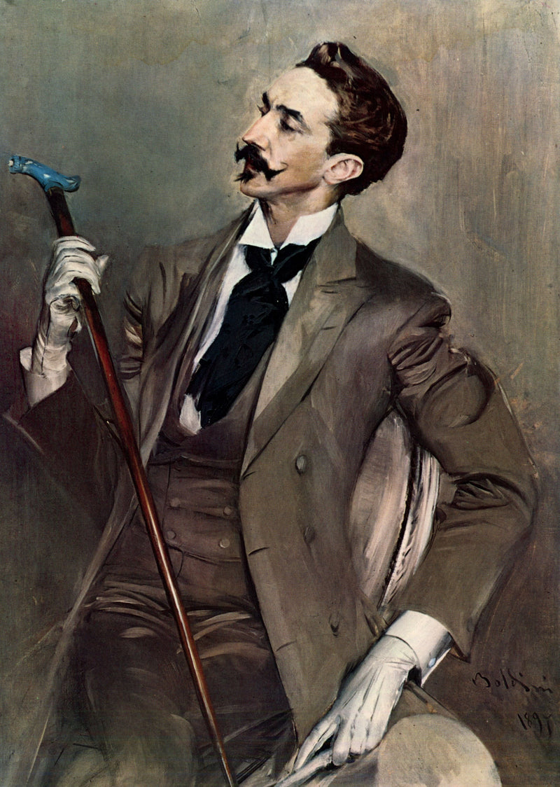 Der Graf Robert de Montesquiou - Giovanni Boldini