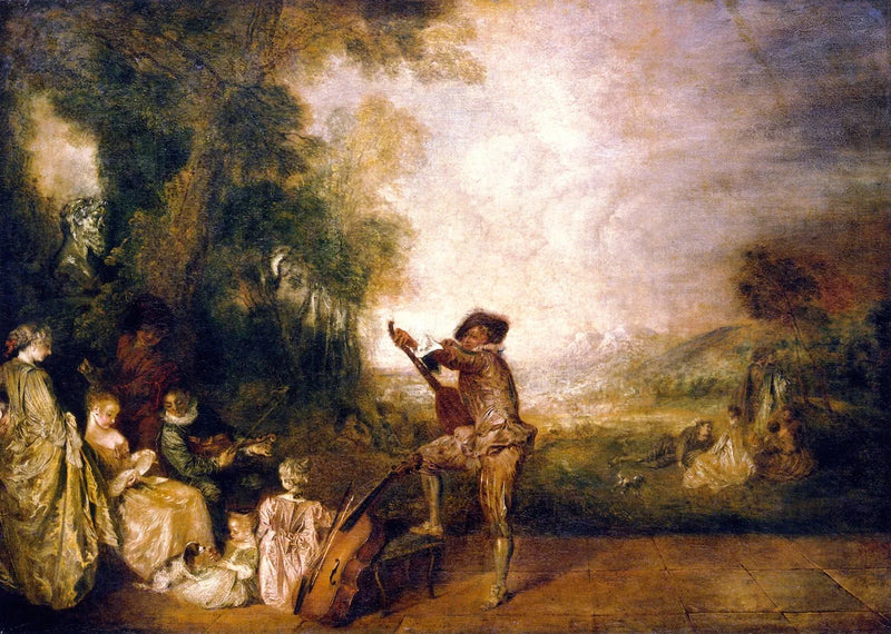 Das Konzert - Antoine Watteau