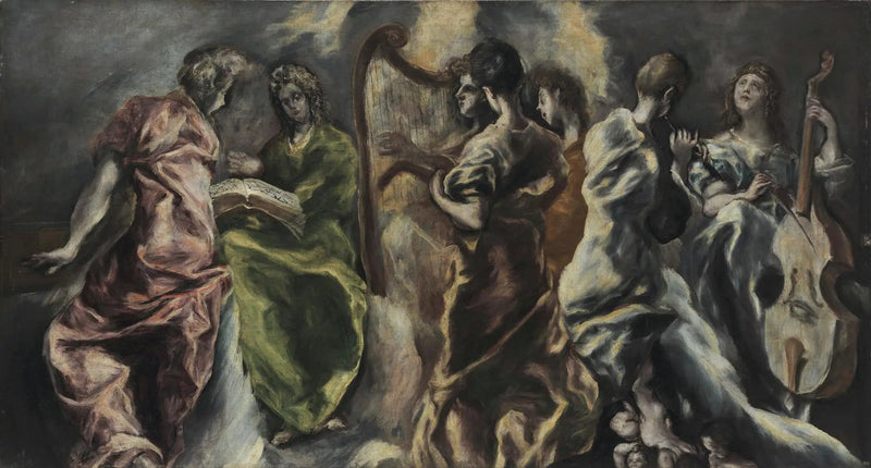 Das Konzert der Engel - El Greco