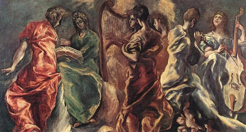 Das Konzert der Engel - El Greco