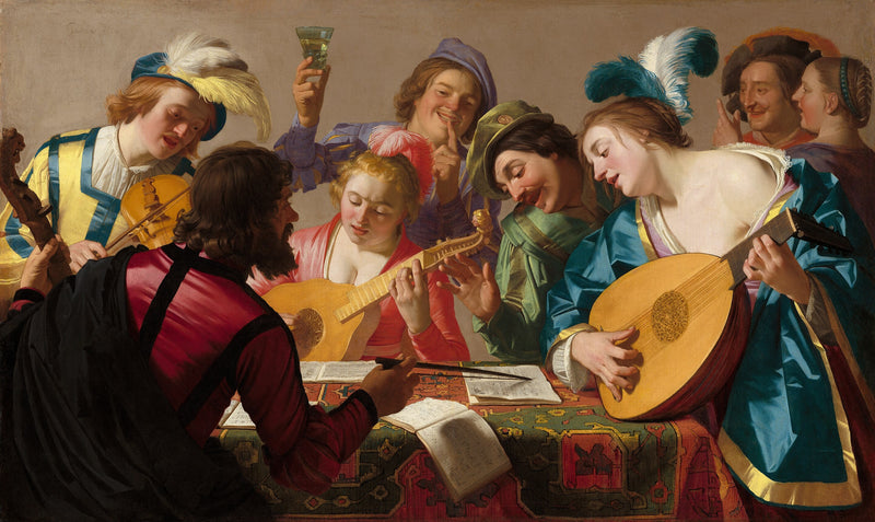 Das Konzert - Gerrit van Honthorst
