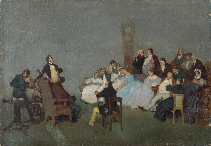 Das Konzert - Jean-Baptiste Camille Corot