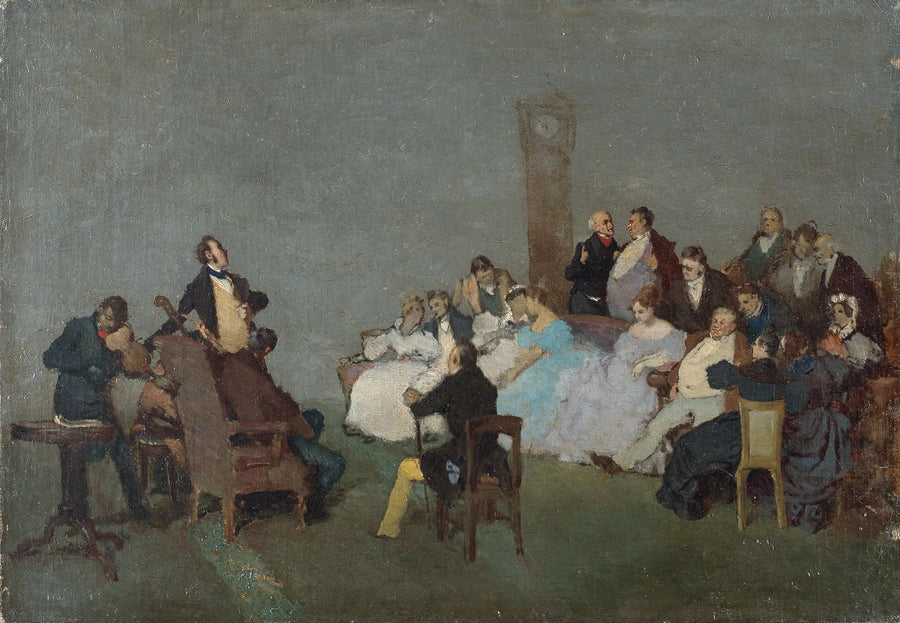 Das Konzert - Jean-Baptiste Camille Corot