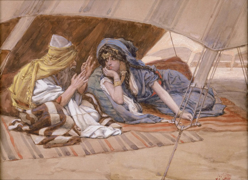 Der Rat von Abram an Saraï - James Tissot