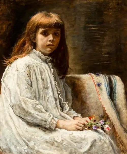 Der Genesende - John Everett Millais