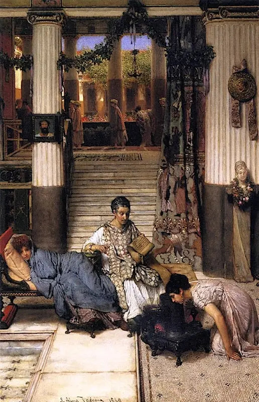 Der Genesende - Lawrence Alma-Tadema