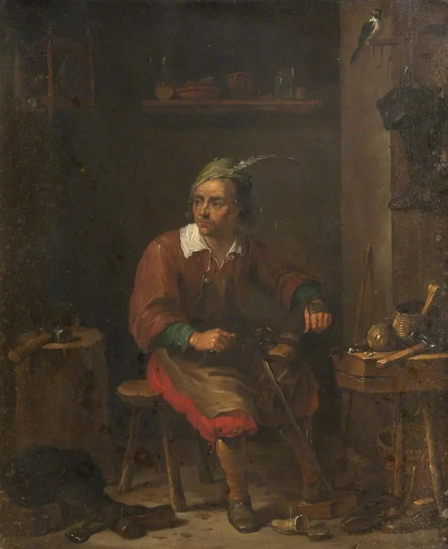 Der Schuster - David Teniers der Jüngere