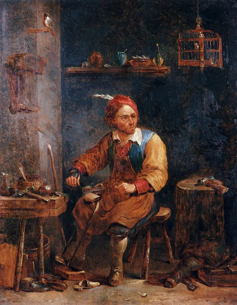 Der Schuster - David Teniers der Jüngere