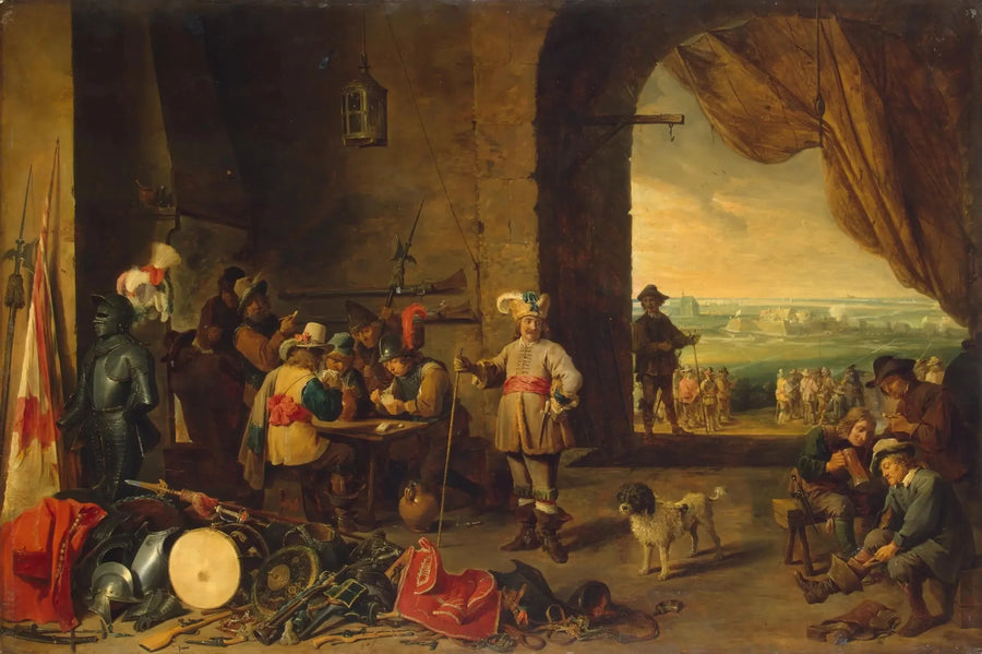 Die Wache - David Teniers der Jüngere