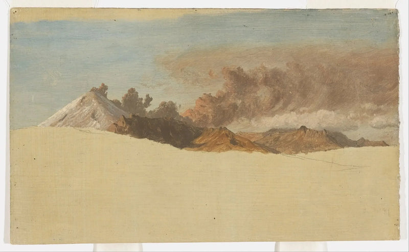 Der Cotopaxi depuis Ambato, Équateur - Frederic Edwin Church