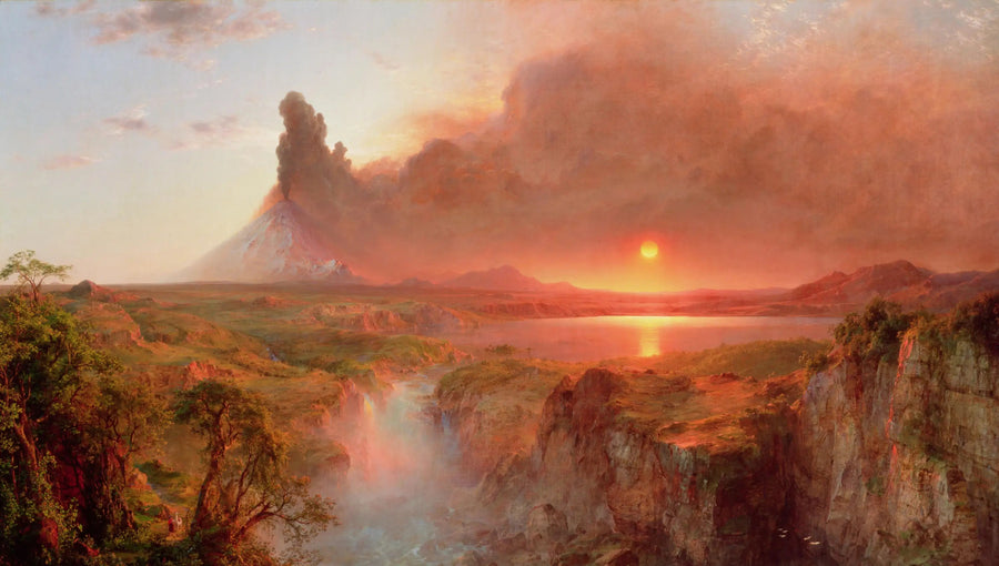 Der Cotopaxi - Frederic Edwin Church